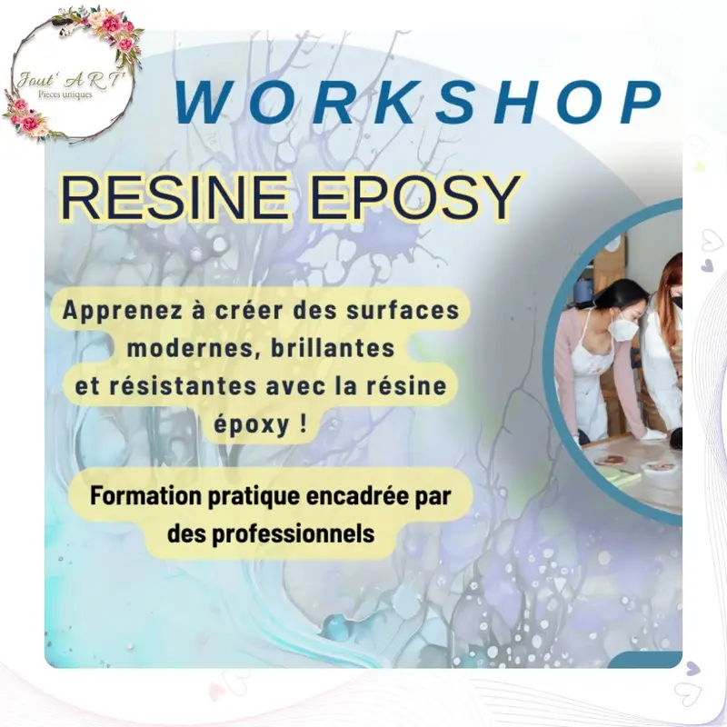 workshop résine epoxy