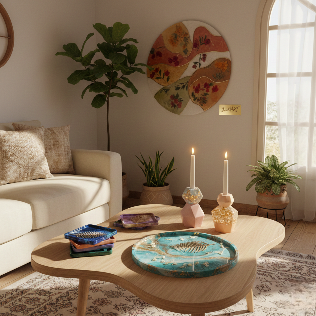 5 Idées de Décoration en Résine Époxy pour Transformer Votre Intérieur