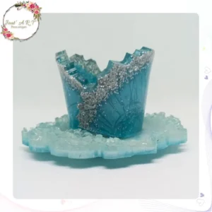 Porte-serviette en résine epoxy